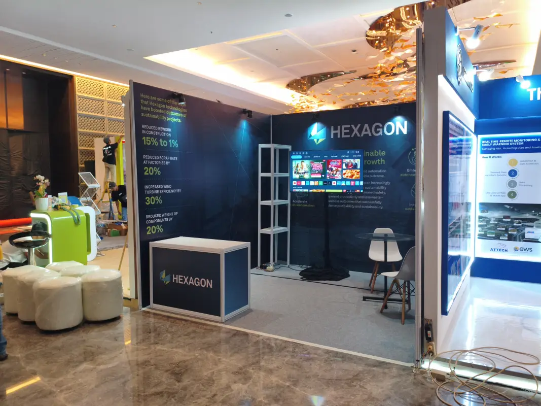 BOOTH HEXAGON PADMA SEMARANG - Project Gallery Image