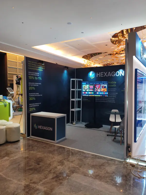 BOOTH HEXAGON PADMA SEMARANG - Project Gallery Image