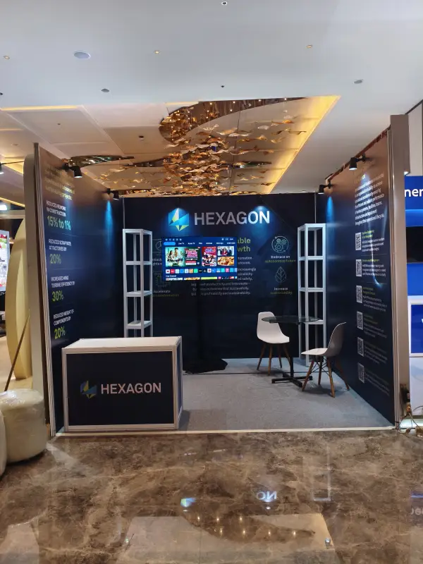 BOOTH HEXAGON PADMA SEMARANG - Project Gallery Image