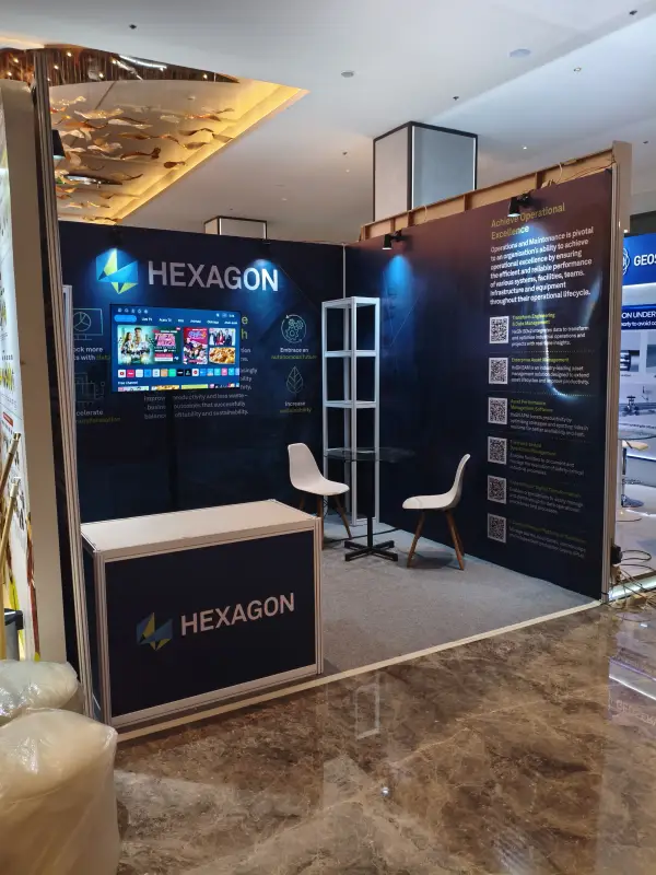 BOOTH HEXAGON PADMA SEMARANG - Project Gallery Image