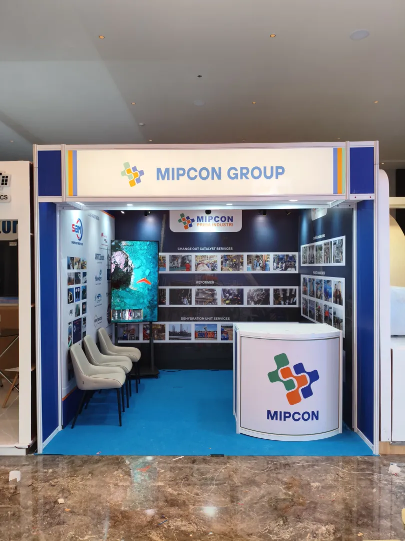 BOOTH MIPCON PADMA SEMARANG - Special system Allumunium R8 di SEMARANG