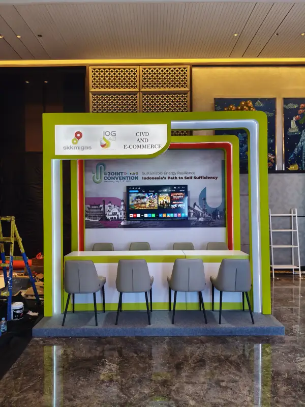 BOOTH SKKMIGAS PADMA SEMARANG - Project Gallery Image