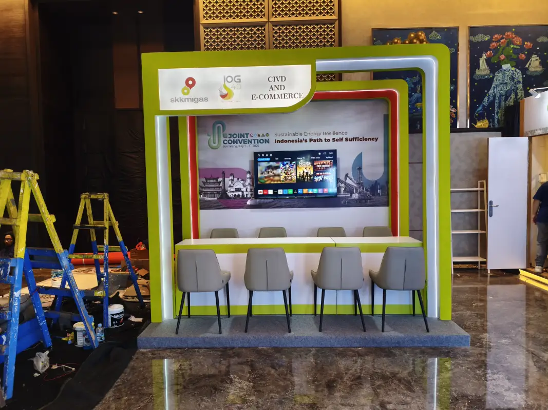 BOOTH SKKMIGAS PADMA SEMARANG - Project Gallery Image