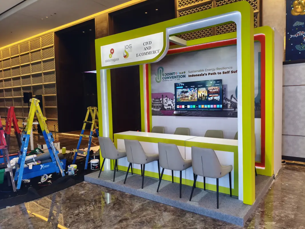 BOOTH SKKMIGAS PADMA SEMARANG - Project Gallery Image