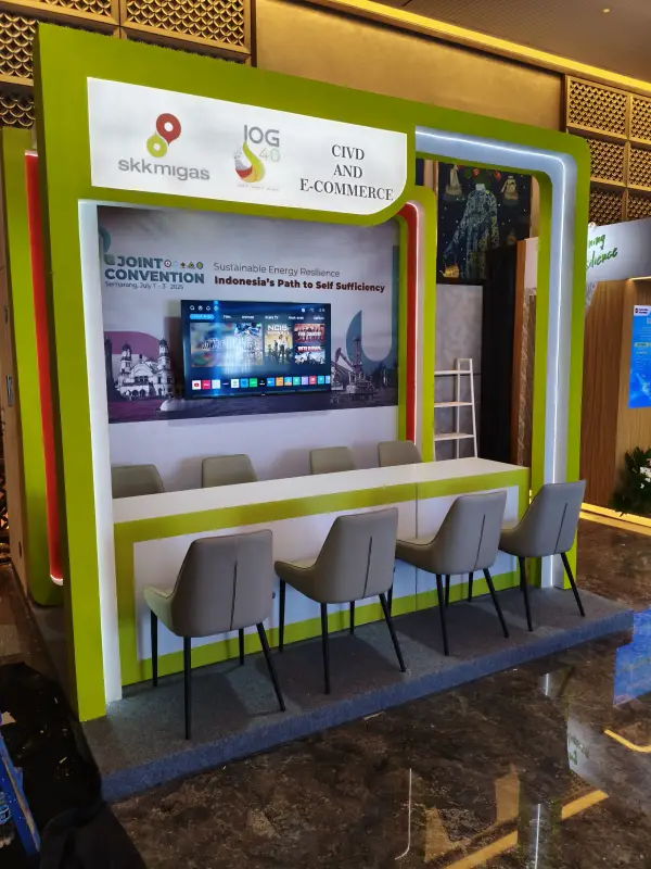 BOOTH SKKMIGAS PADMA SEMARANG - Project Gallery Image