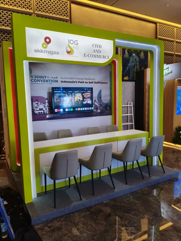 BOOTH SKKMIGAS PADMA SEMARANG - Project Gallery Image