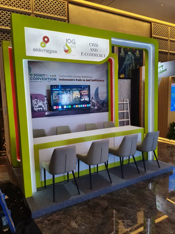 BOOTH SKKMIGAS PADMA SEMARANG - Project Gallery Image