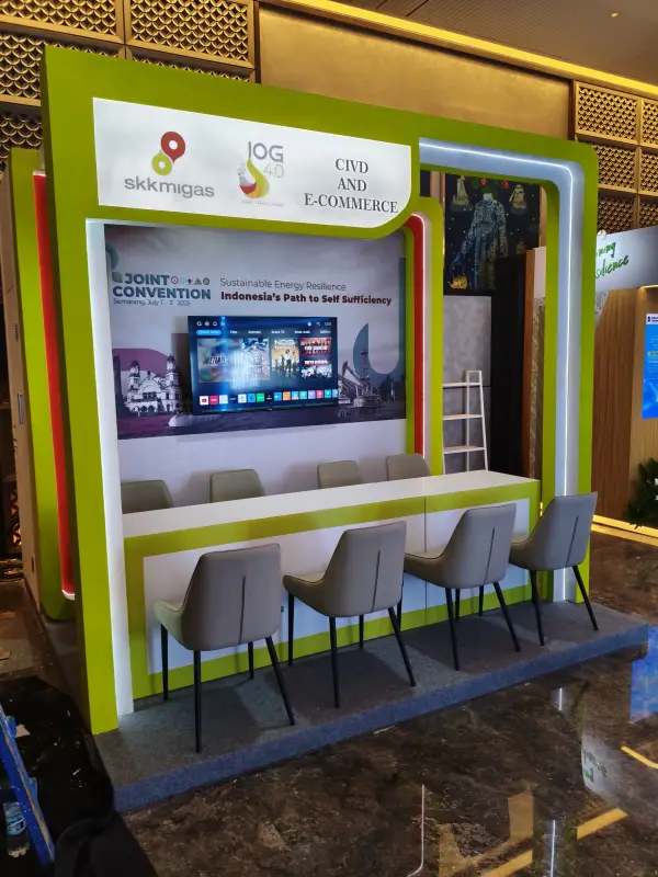 BOOTH SKKMIGAS PADMA SEMARANG - Project Gallery Image