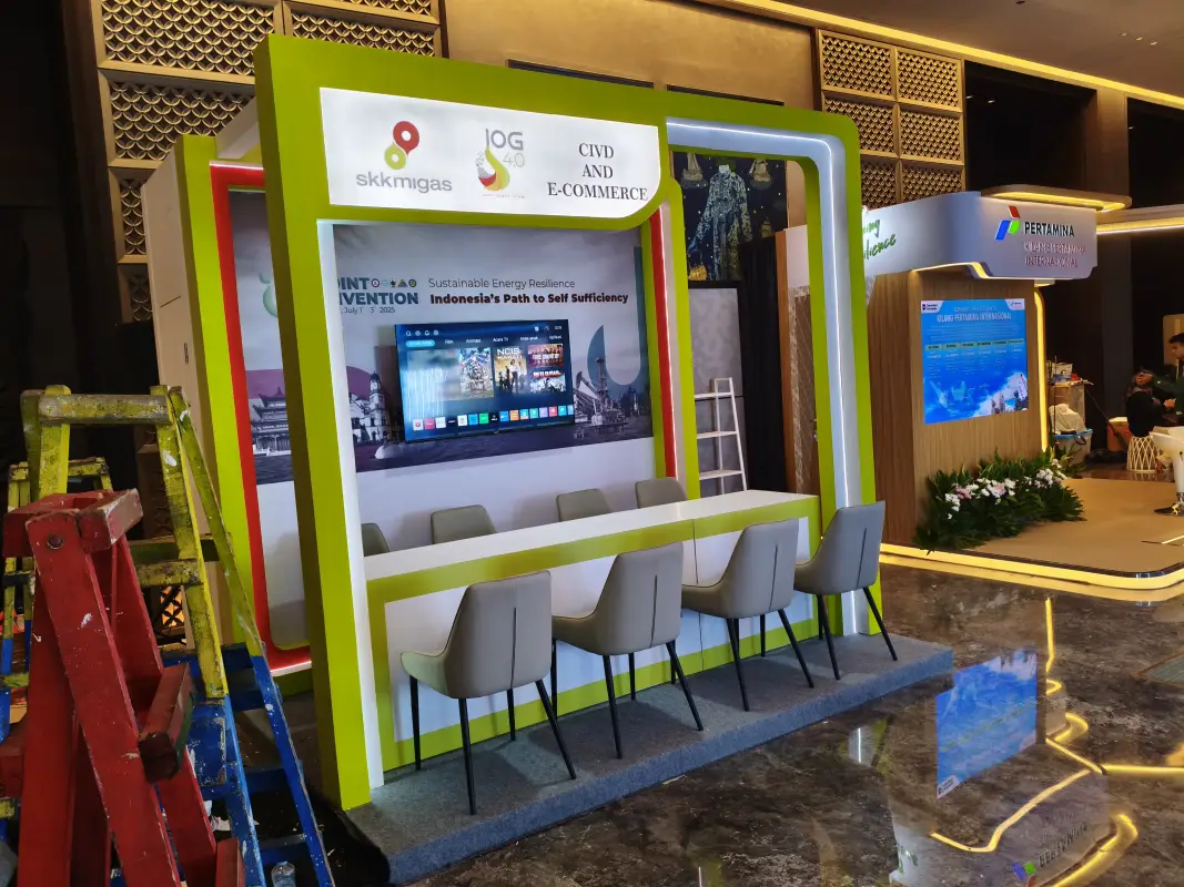 BOOTH SKKMIGAS PADMA SEMARANG - Project Gallery Image