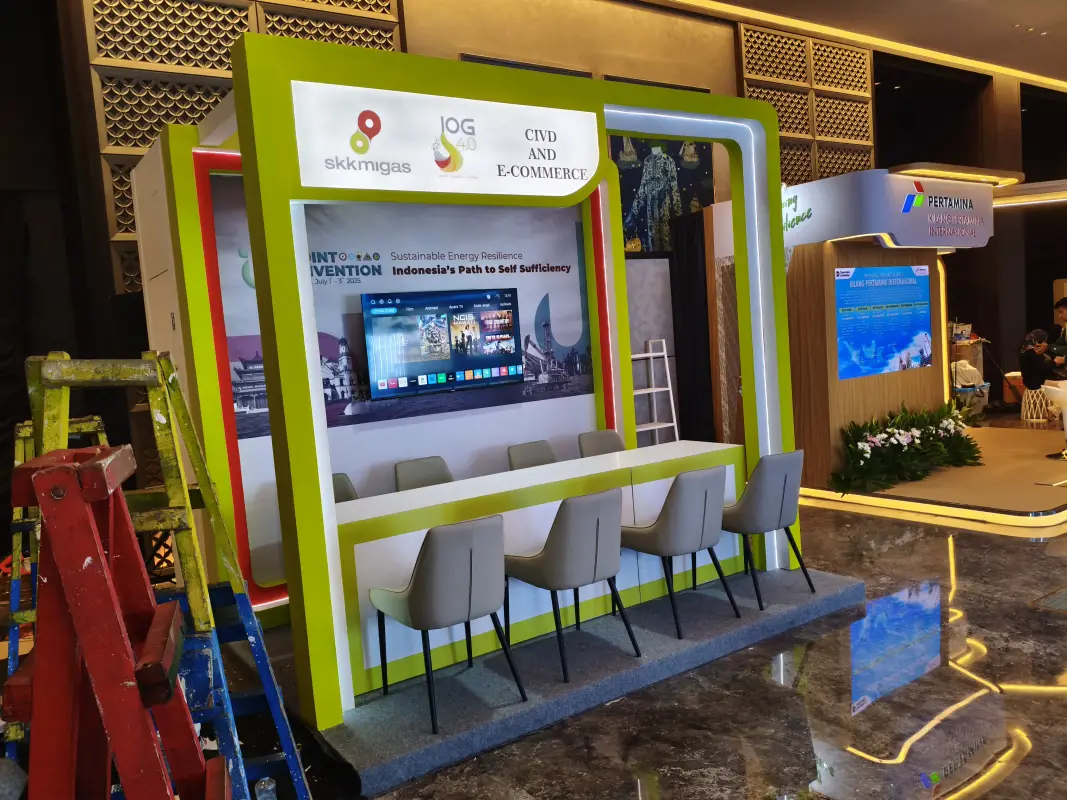 BOOTH SKKMIGAS PADMA SEMARANG - Project Gallery Image