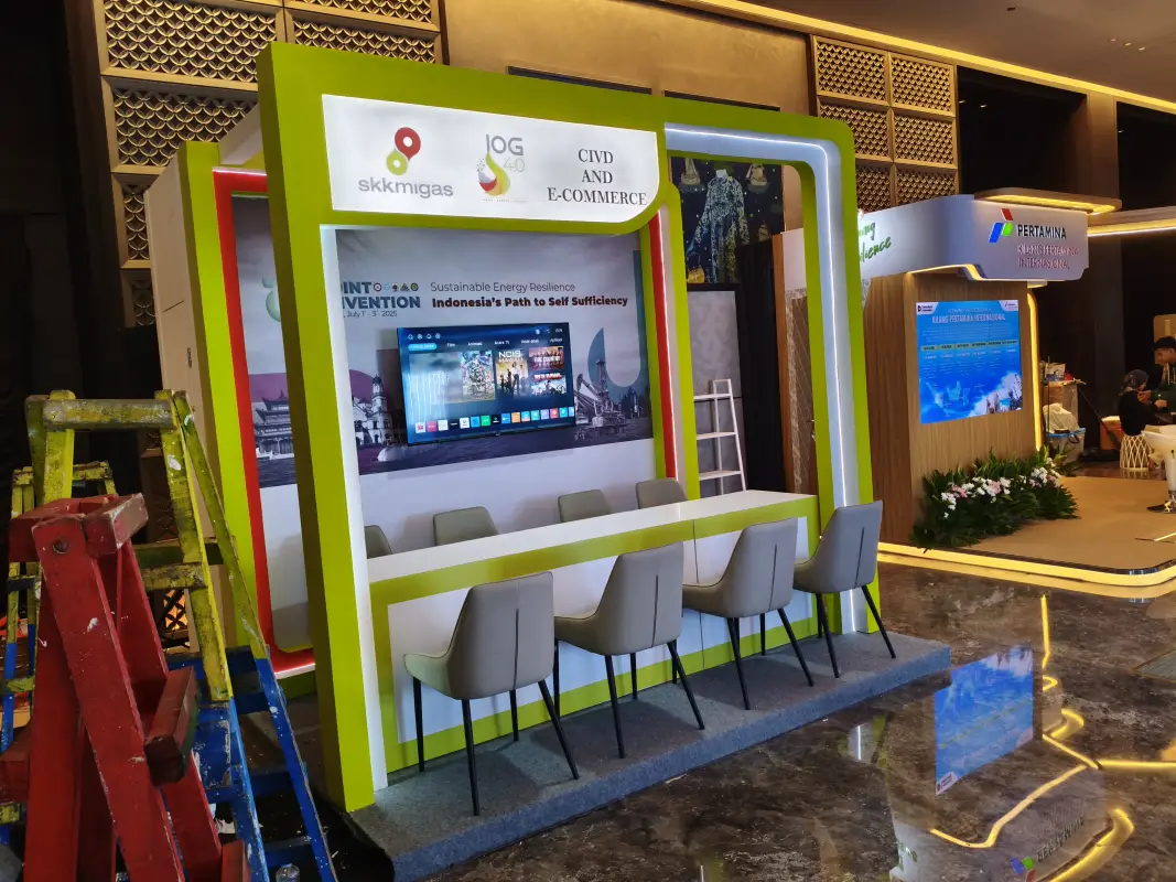 BOOTH SKKMIGAS PADMA SEMARANG - Project Gallery Image