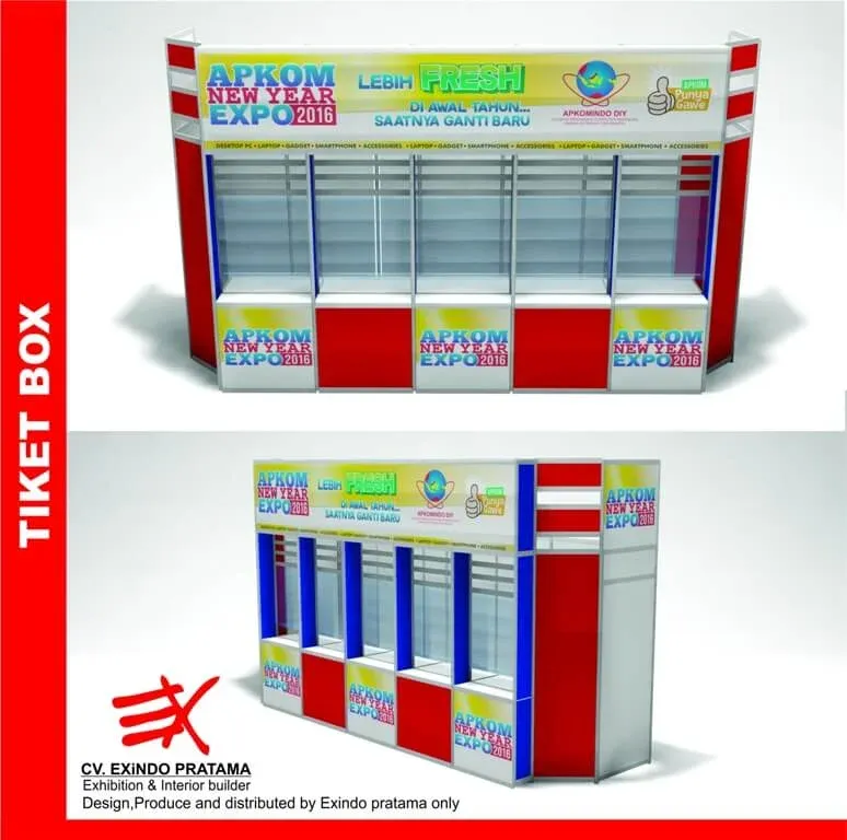 Ticket Box Allumunium R8